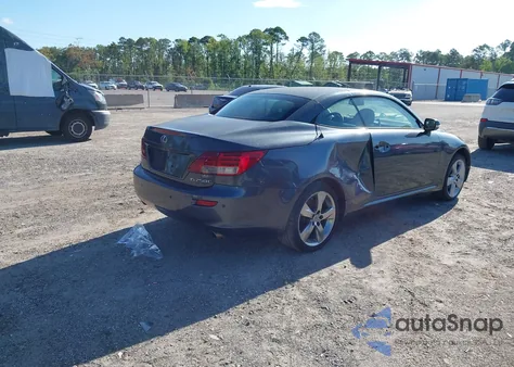 2011 Lexus Is 250C from USA, damaged, VIN JTHFF2C29B2520771